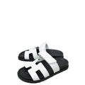 Hermes Blanc Chypre Sandal 38