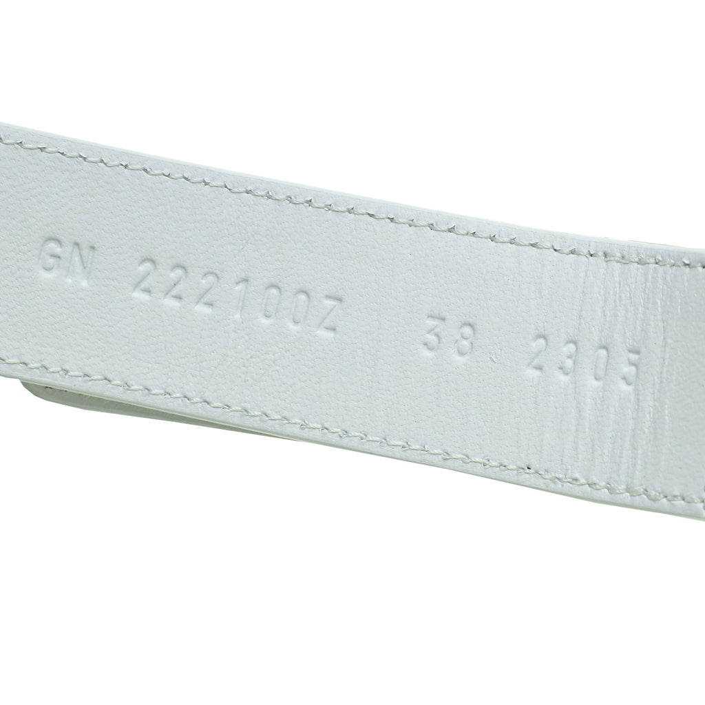 Hermes Blanc Chypre Sandal 38