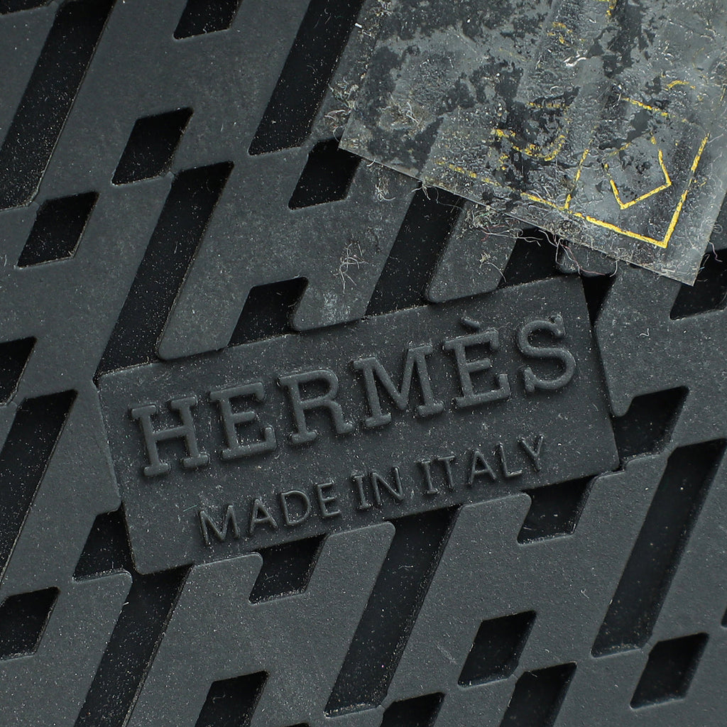 Hermes Noir Chypre Sandal 39.5
