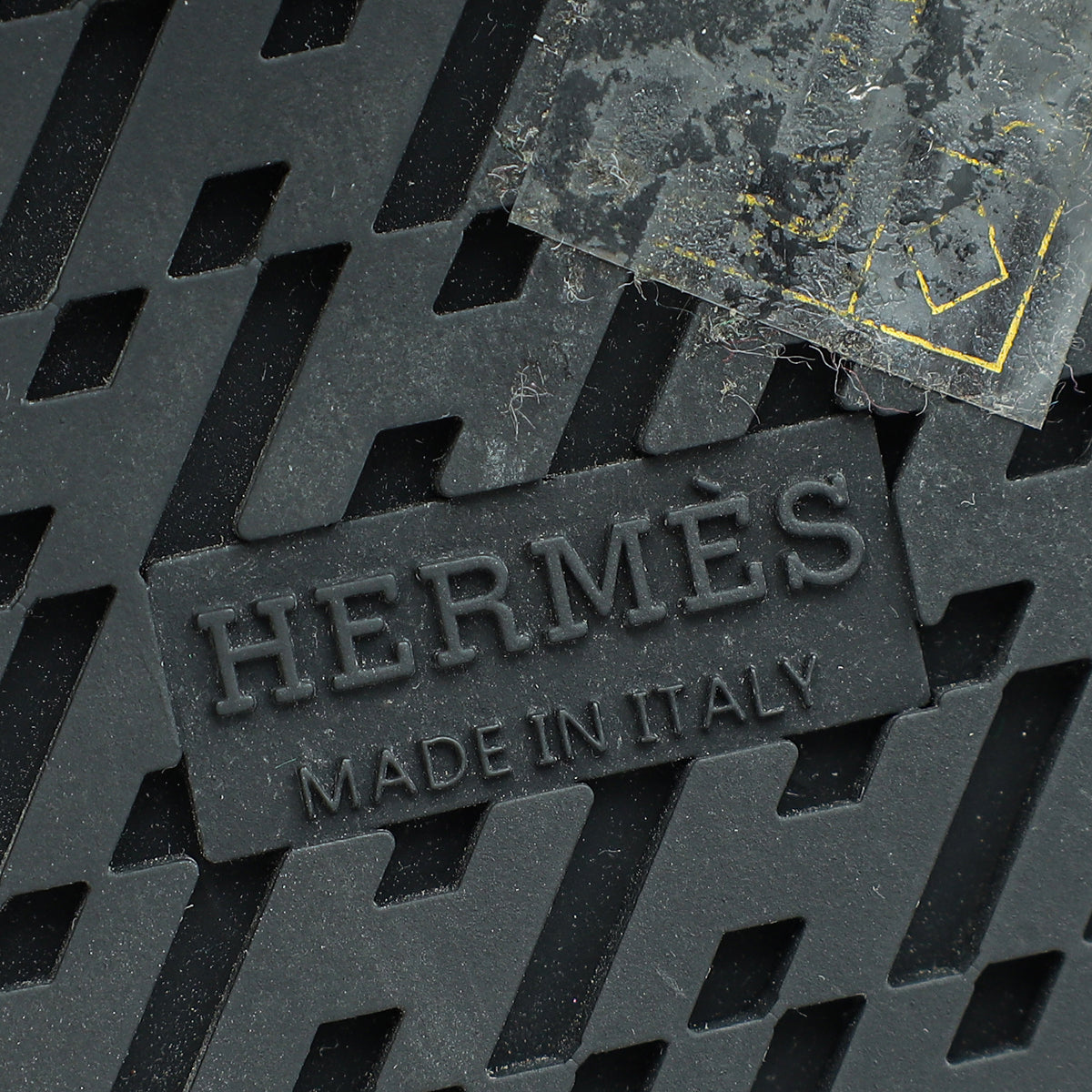 Hermes Noir Chypre Sandal 39.5
