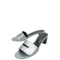 Hermes Gris Very Sandal 39.5