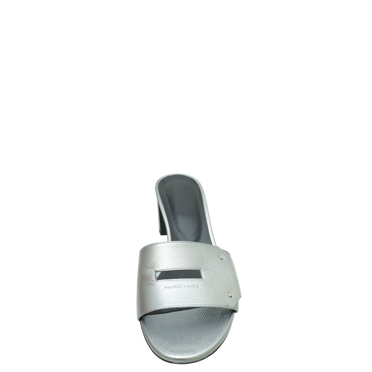 Hermes Gris Very Sandal 39.5