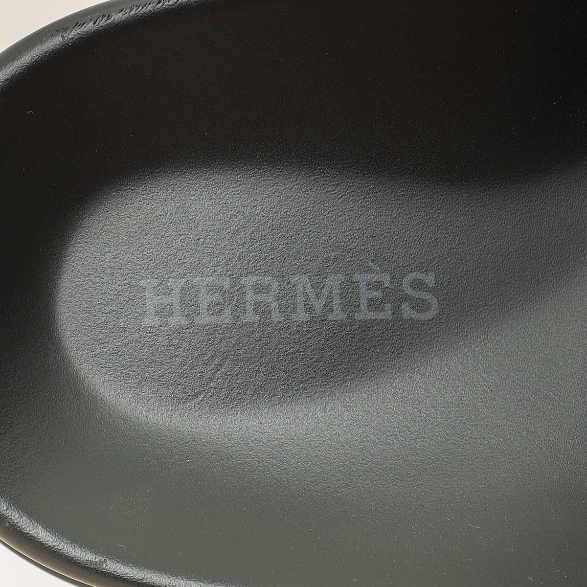Hermes Black Chypre Sandals 39