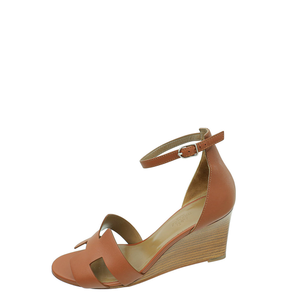 Hermes Gold Legend Sandal 39