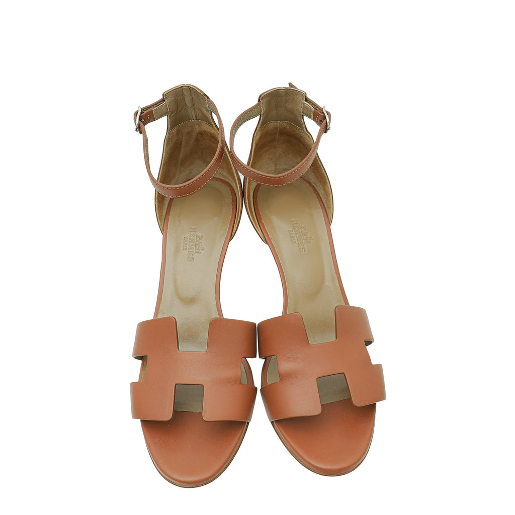 Hermes Gold Legend Sandal 39