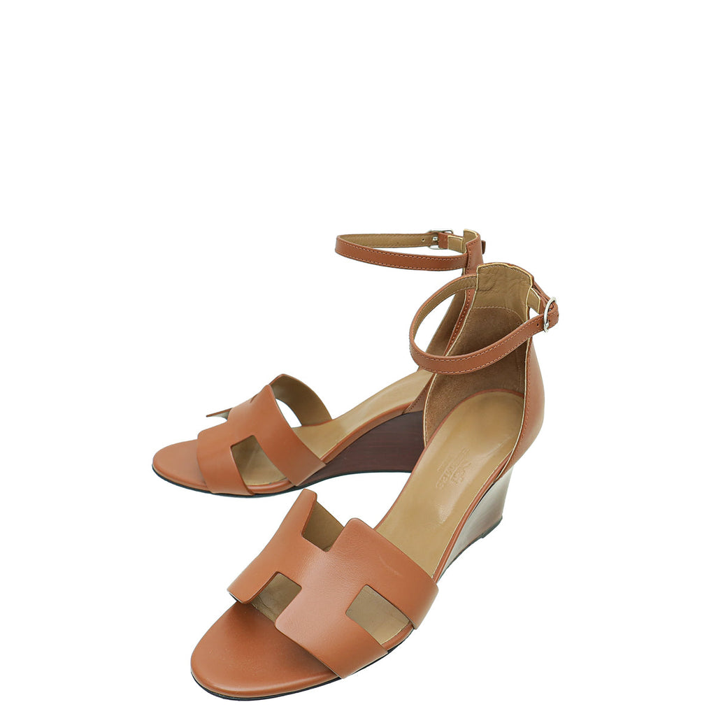 Hermes Gold Legend Sandal 39