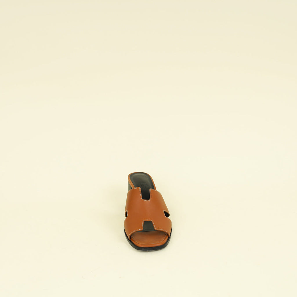 Hermes Naturel Helia 60 Sandal 39