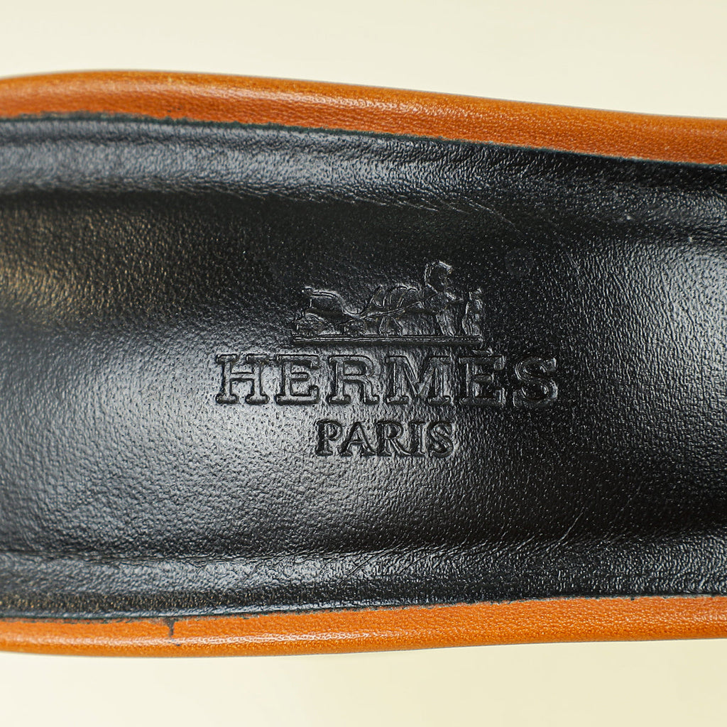 Hermes Naturel Helia 60 Sandal 39