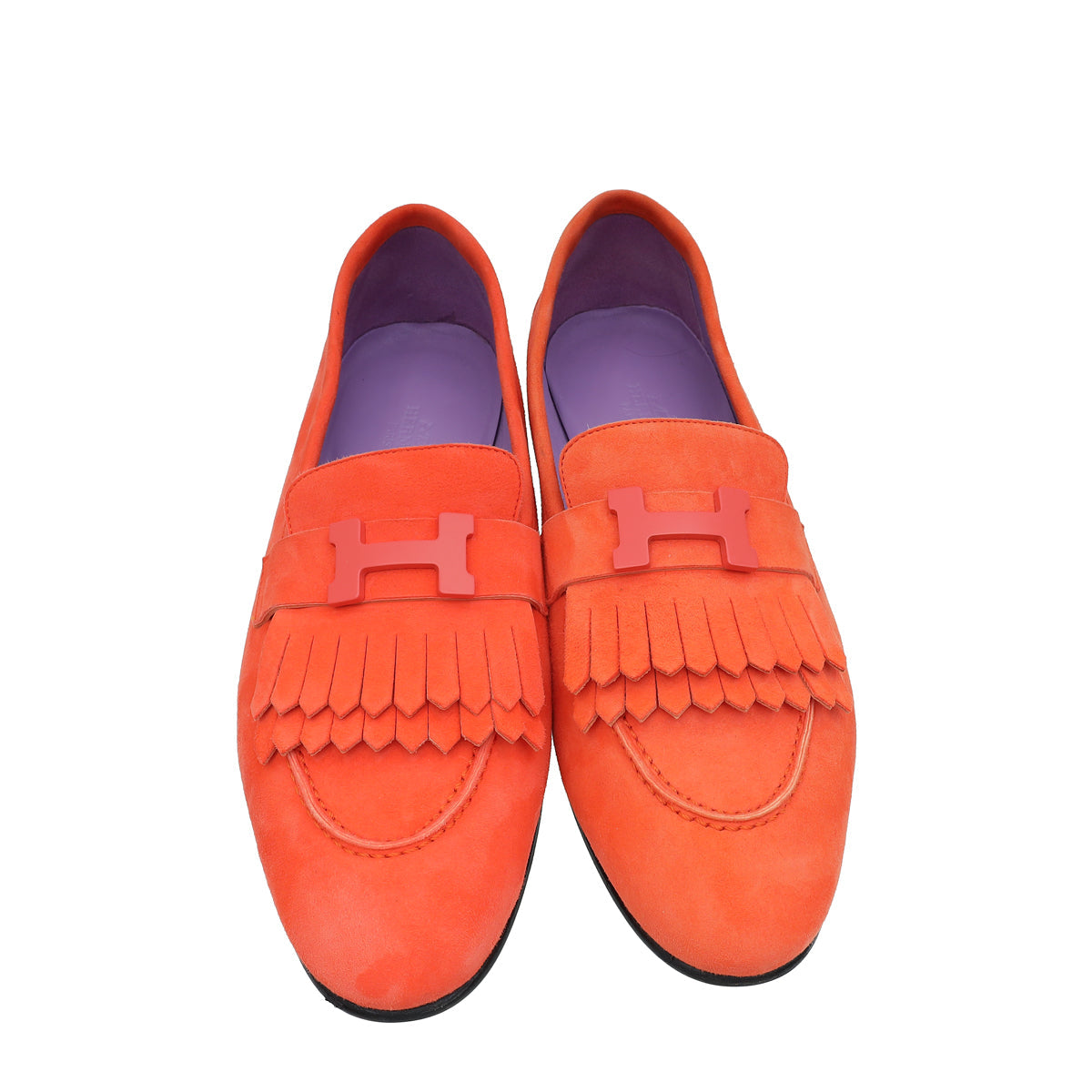 Hermes Rose Sorbet Royal Loafer 39