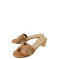 Hermes Gold Oasis Sandal 39