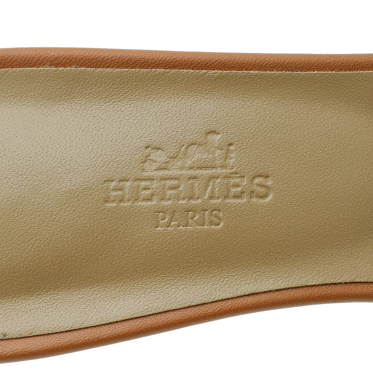Hermes Gold Oasis Sandal 39