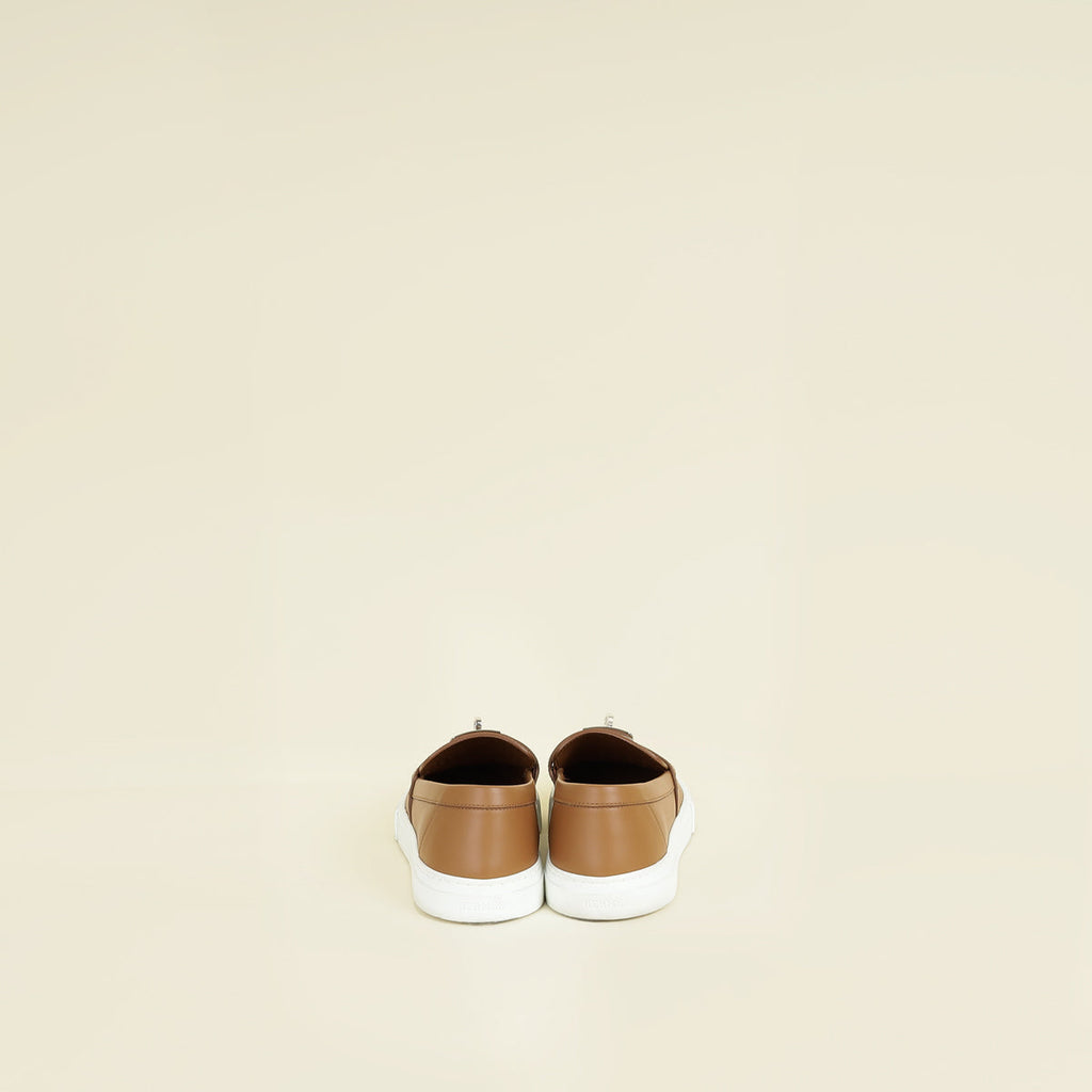 Hermes Gold Game Slip On Sneaker 39