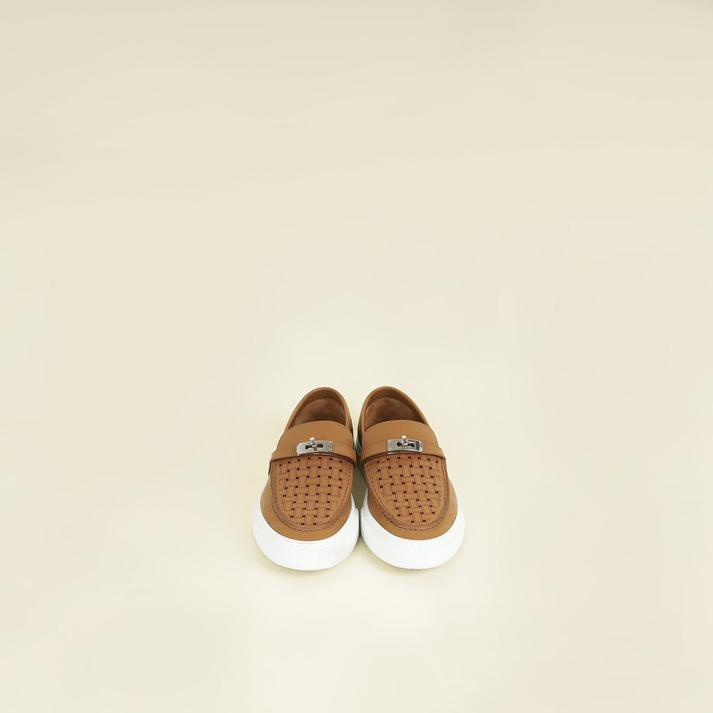 Hermes Gold Game Slip On Sneaker 39