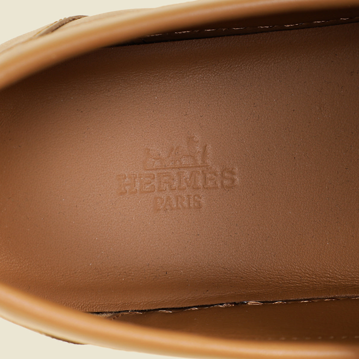 Hermes Gold Game Slip On Sneaker 39