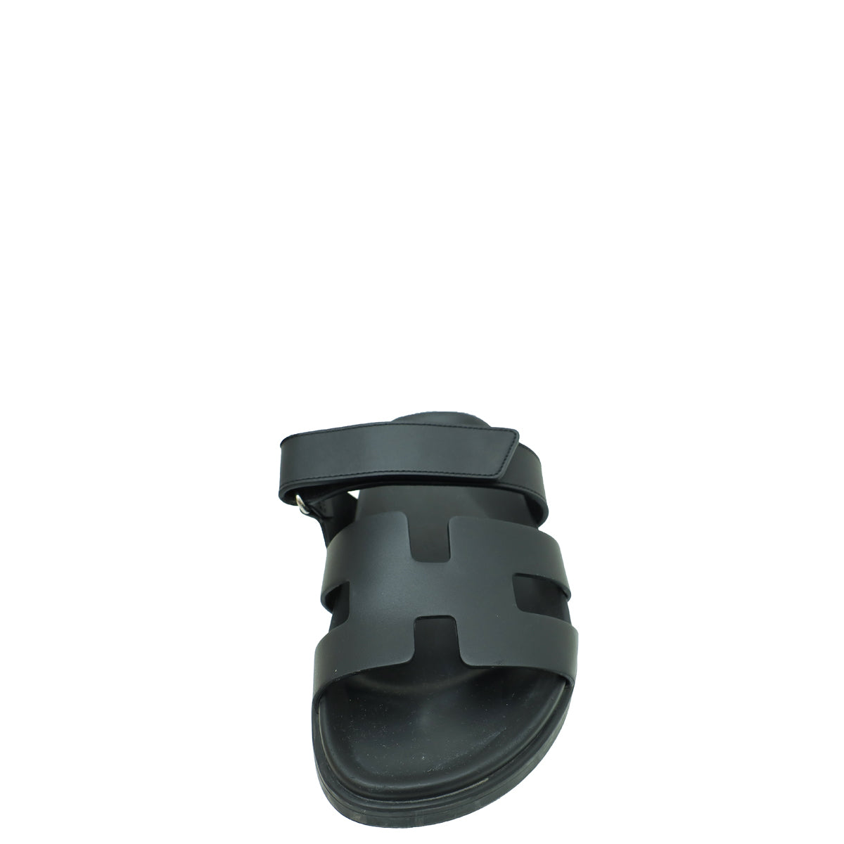 Hermes Black Chypre Sandal 39