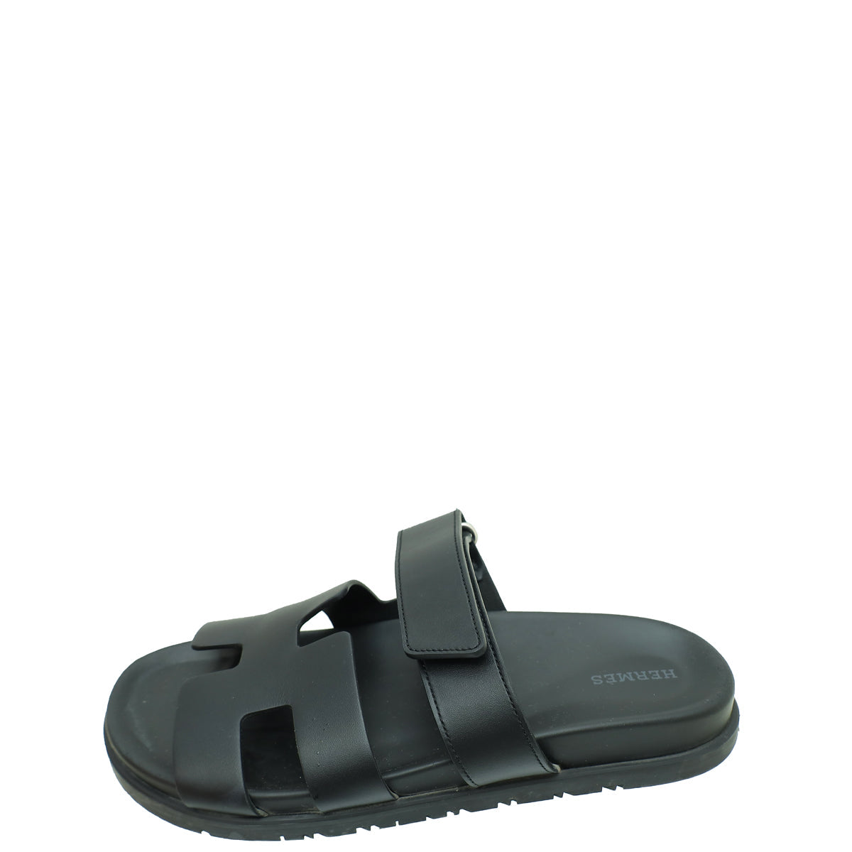 Hermes Black Chypre Sandal 39