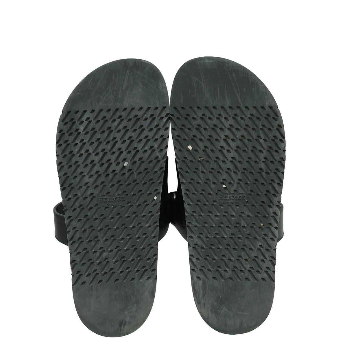 Hermes Black Chypre Sandal 39