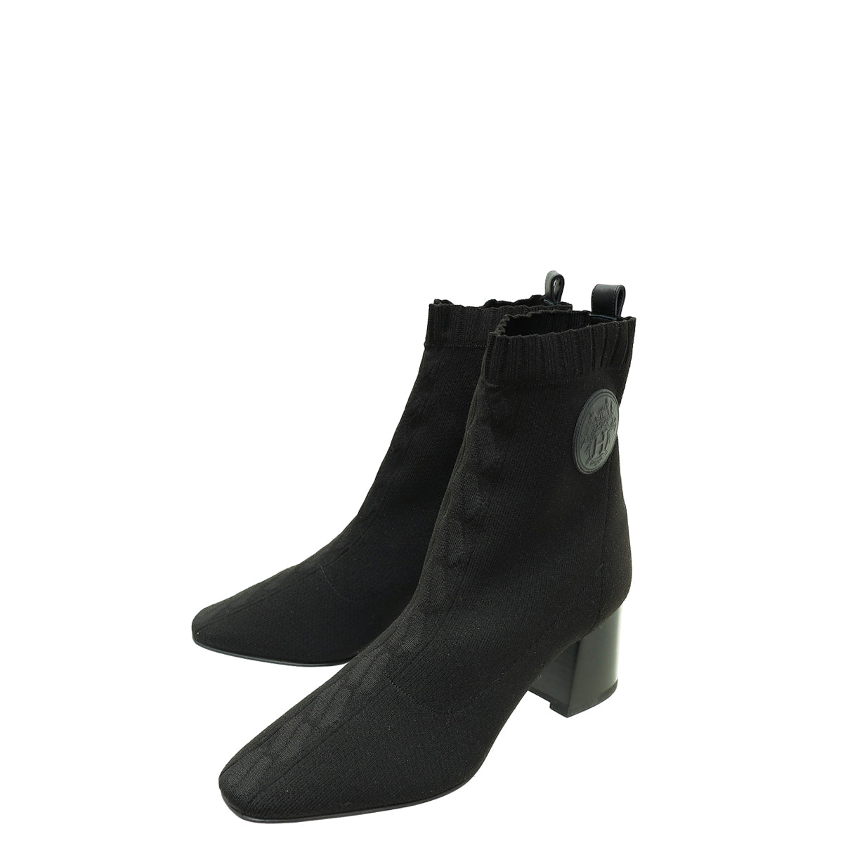 Hermes Noir Volver 60 Ankle Boot 39