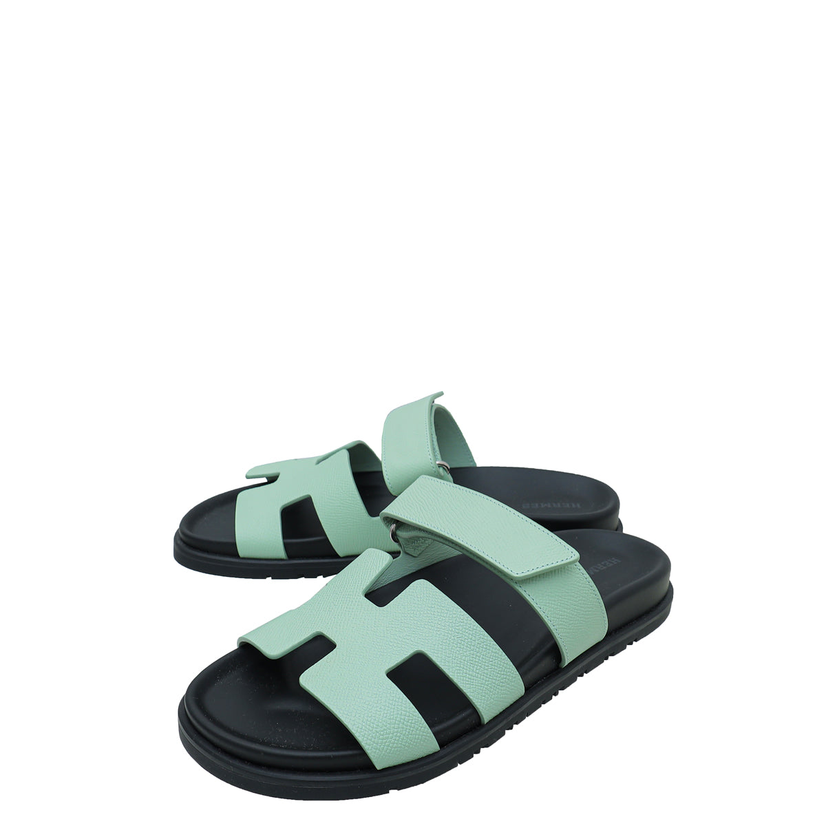 Hermes Vert Jade Chypre Sandal 39