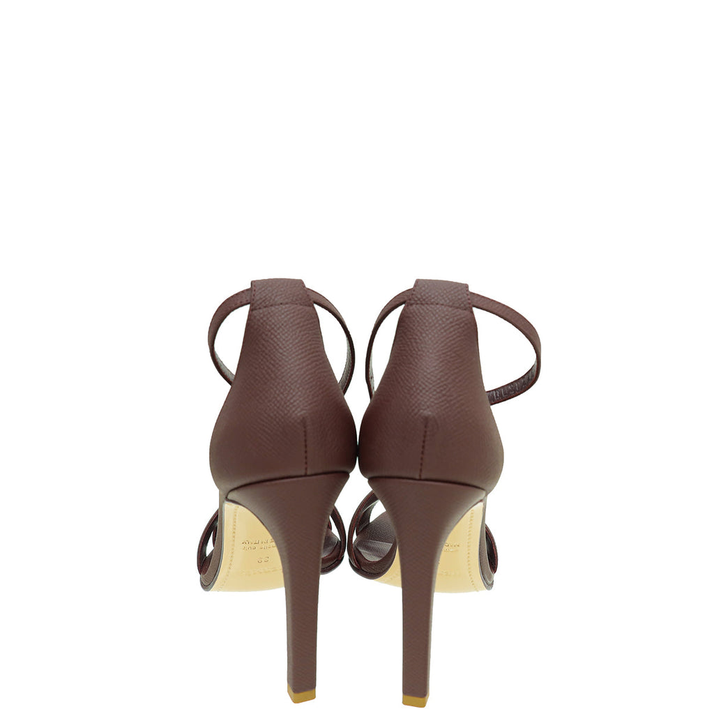 Hermes Rouge H Sandal 39