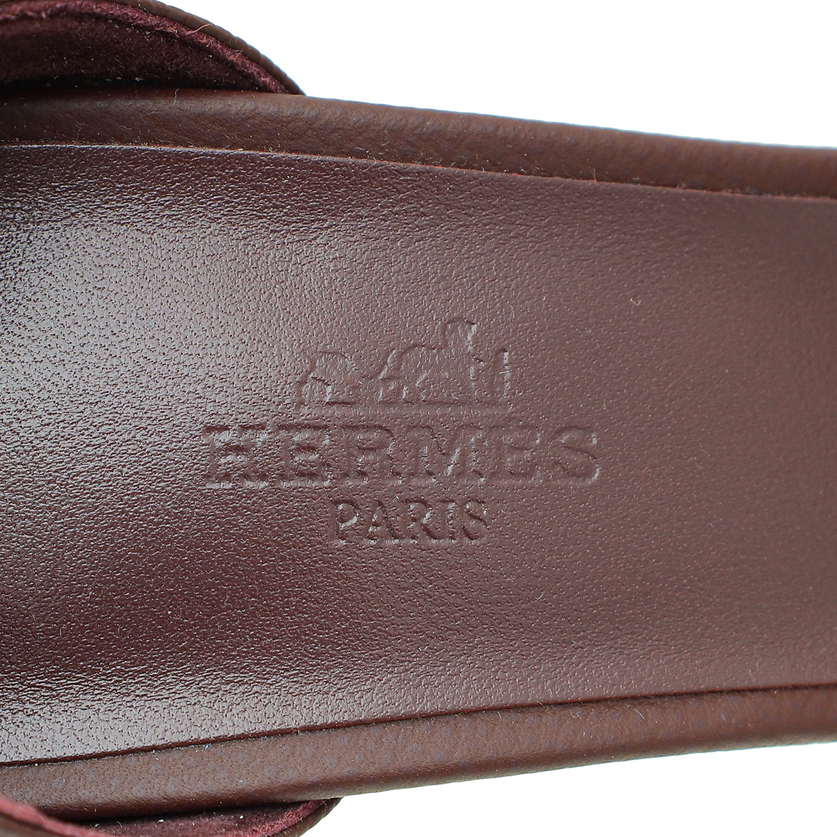 Hermes Rouge H Sandal 39