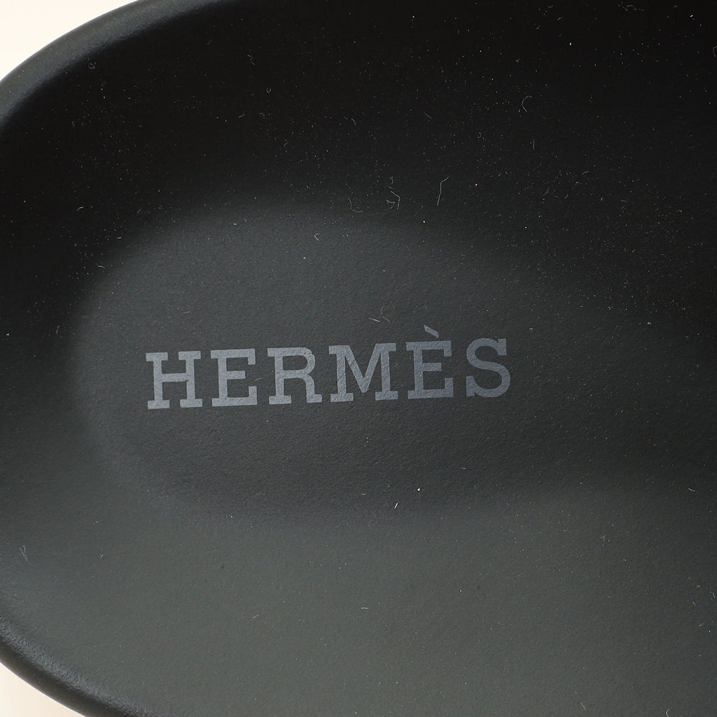Hermes Etoupe Chypre Sandals 39