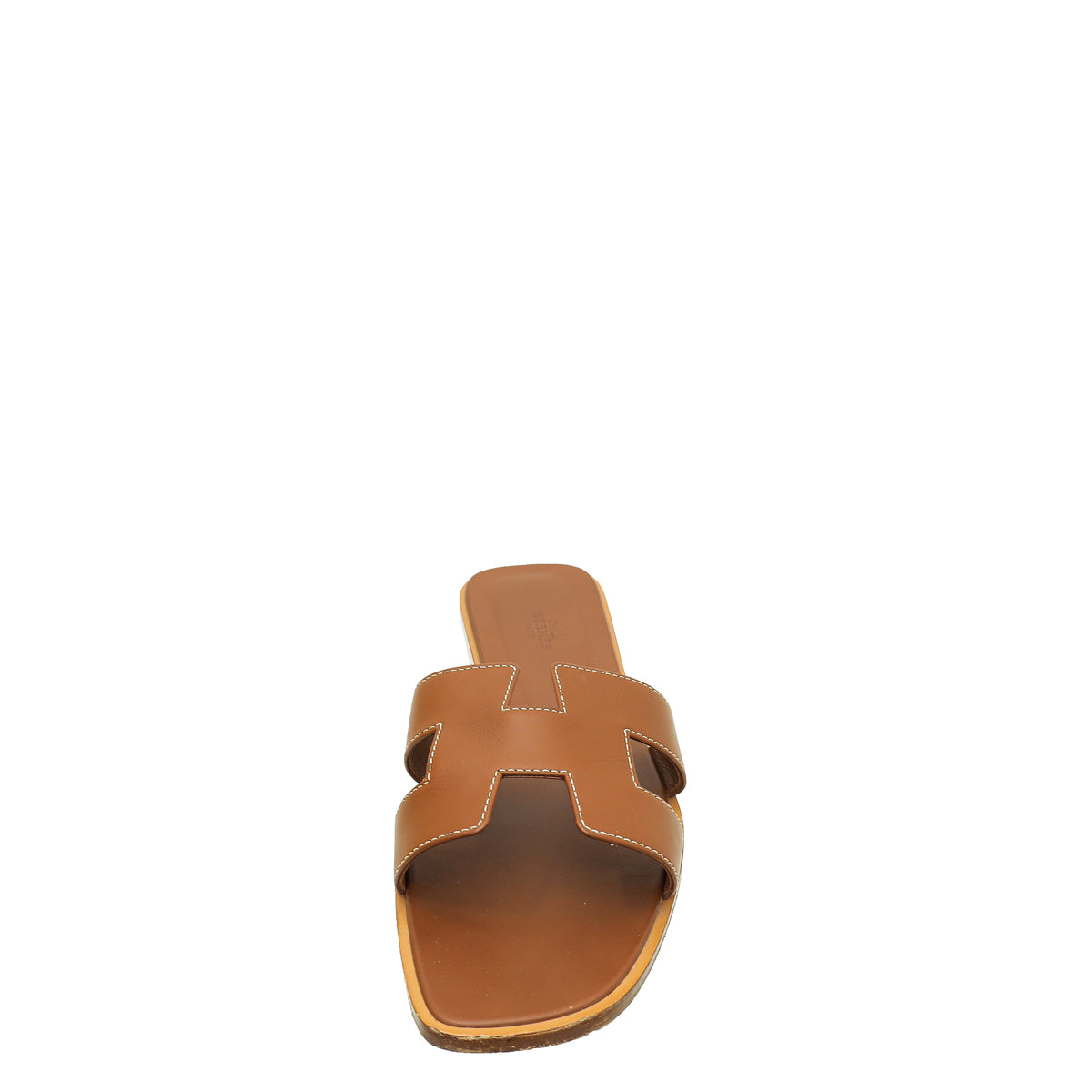 Hermes Gold Oran Sandal 40.5