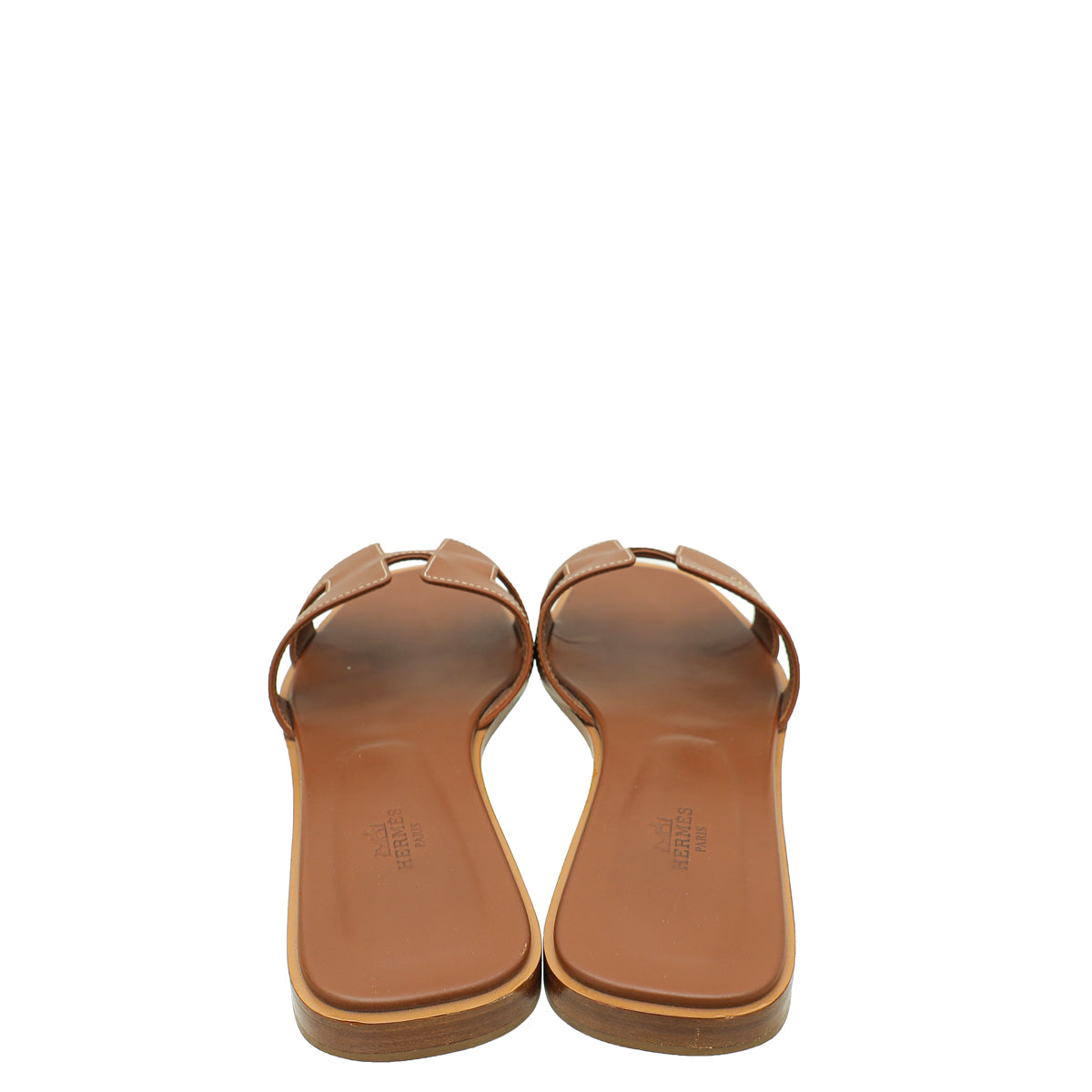 Hermes Gold Oran Sandal 40.5