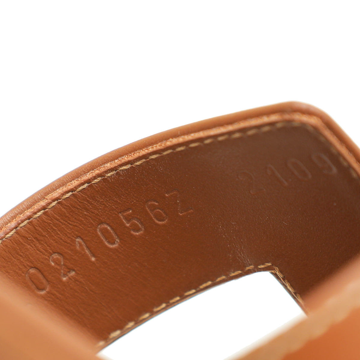 Hermes Gold Oran Sandal 40.5