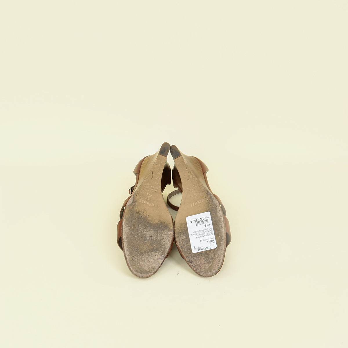 Hermes Gold Legend Sandal 40.5