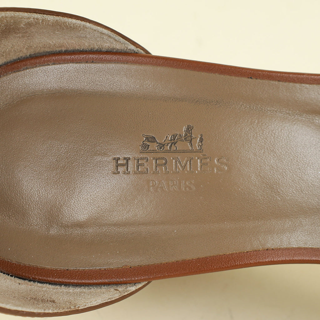 Hermes Gold Legend Sandal 40.5