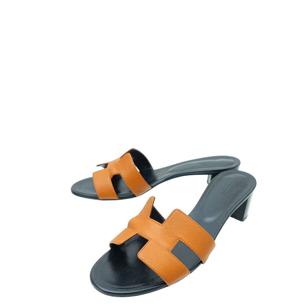 Hermes Naturel Oasis Sandal 40.5