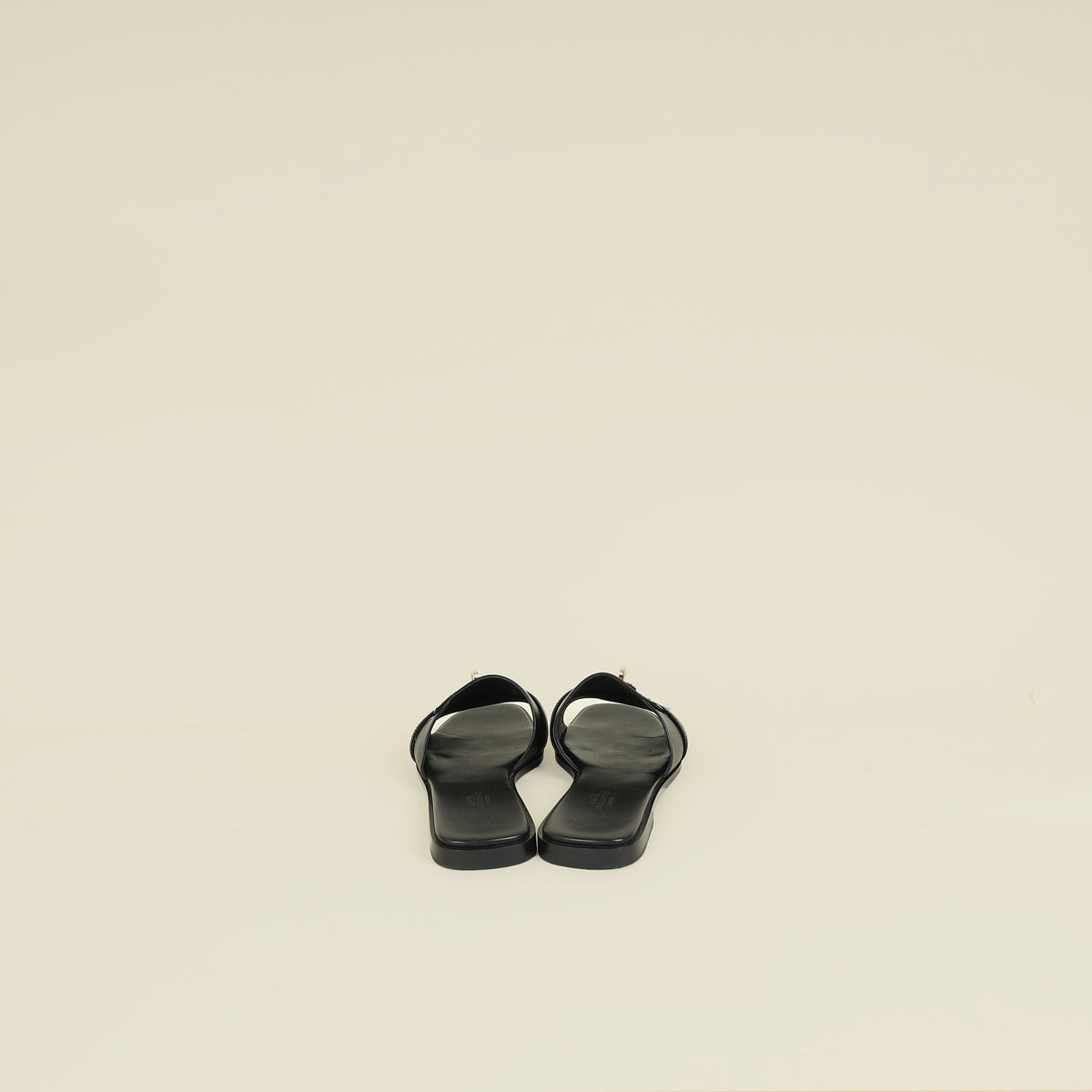 Hermes Noir Giulia Sandal 40
