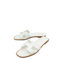Hermes Blanc Oran Sandal 40