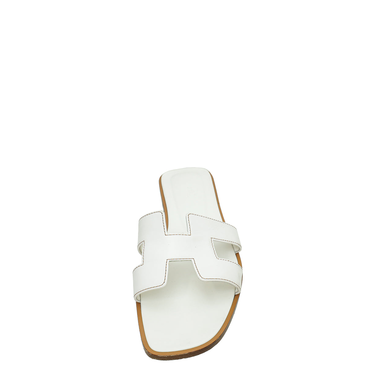 Hermes Blanc Oran Sandal 40