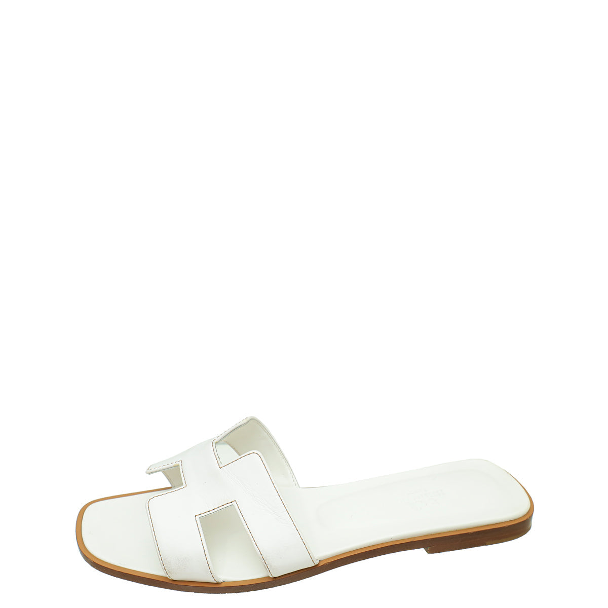 Hermes Blanc Oran Sandal 40