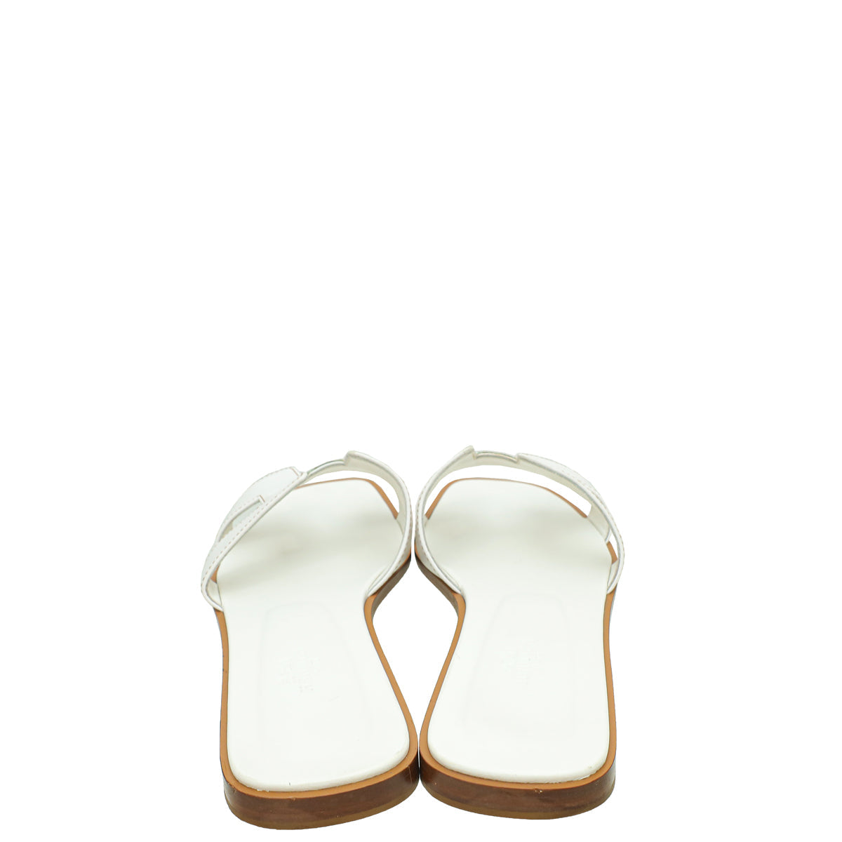 Hermes Blanc Oran Sandal 40
