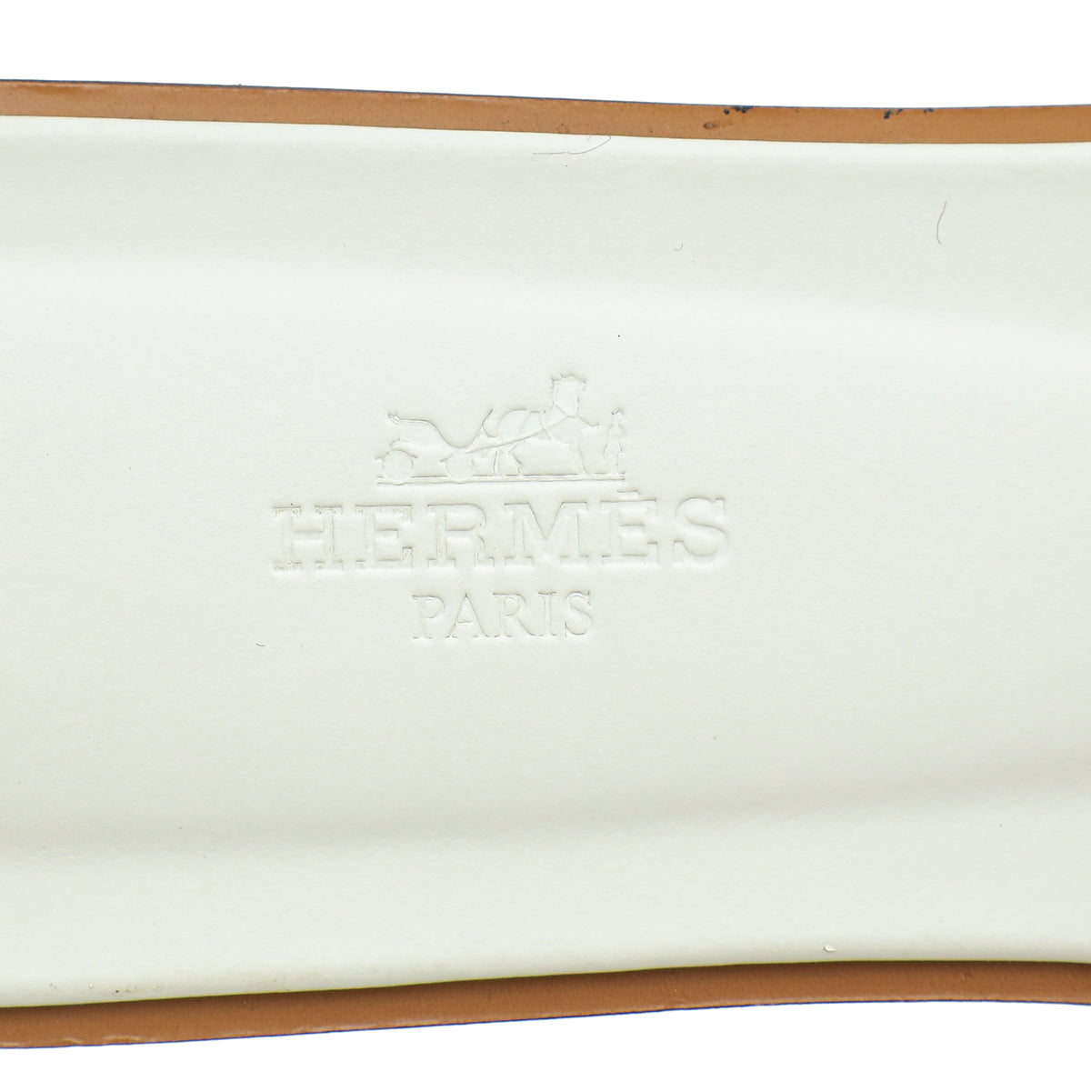 Hermes Blanc Oran Sandal 40