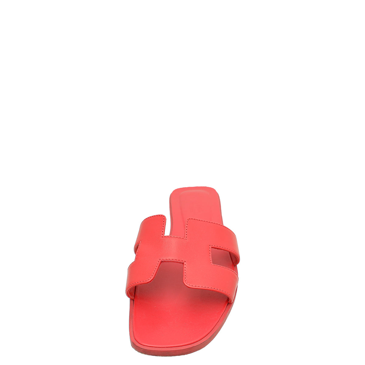 Hermes Rouge Corazon Oran Sandal 40