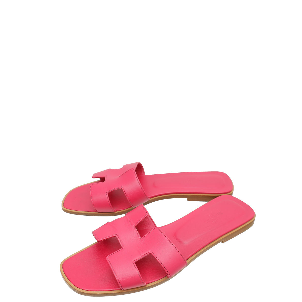 Hermes Rose Sorbet Oran Sandal 40