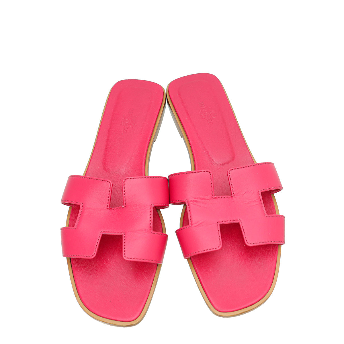 Hermes Rose Sorbet Oran Sandal 40
