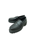 Hermes Noir Glazed Hitch Loafer 40