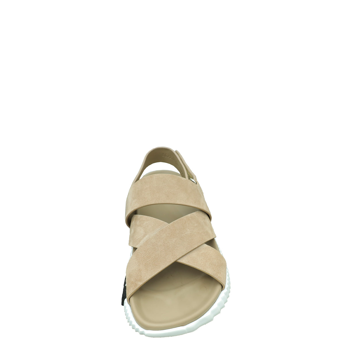Hermes Beige Sable Suede Goatskin Electric Sandal 40
