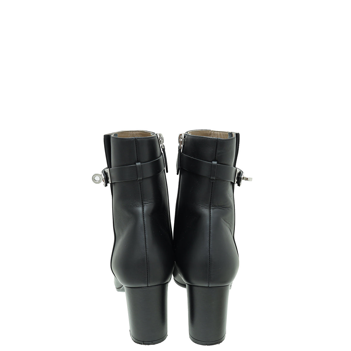 Hermes Noir Saint Germain Ankle Boot 40