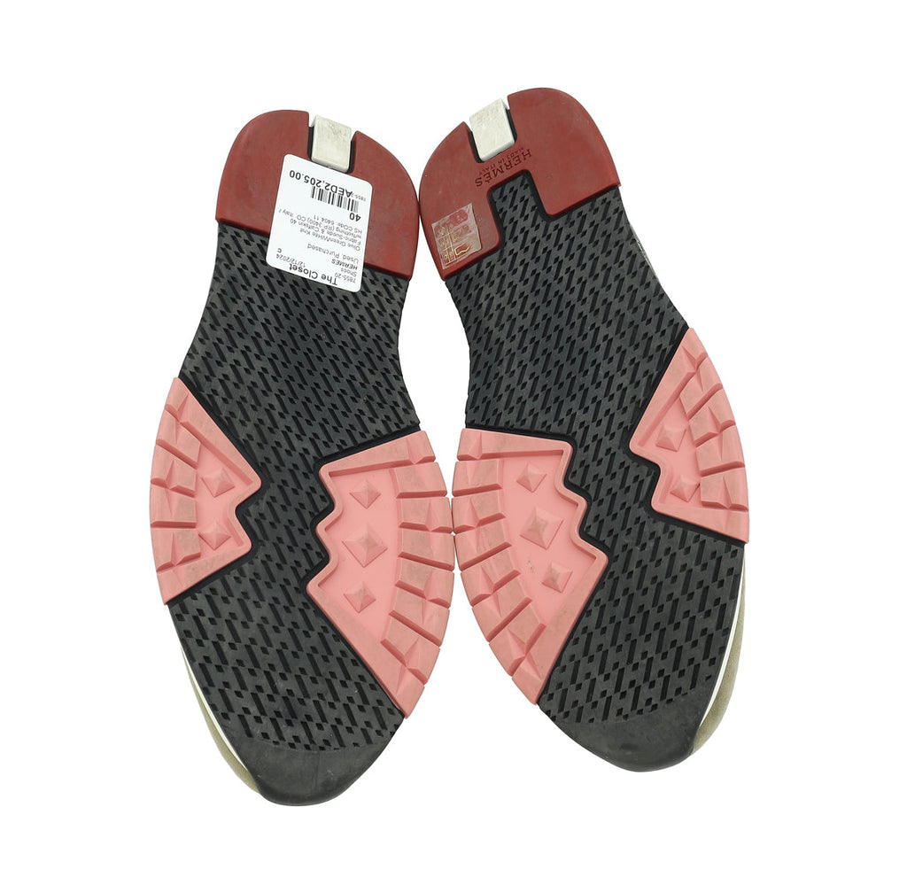 Hermes Bicolor Addict Sneaker 40