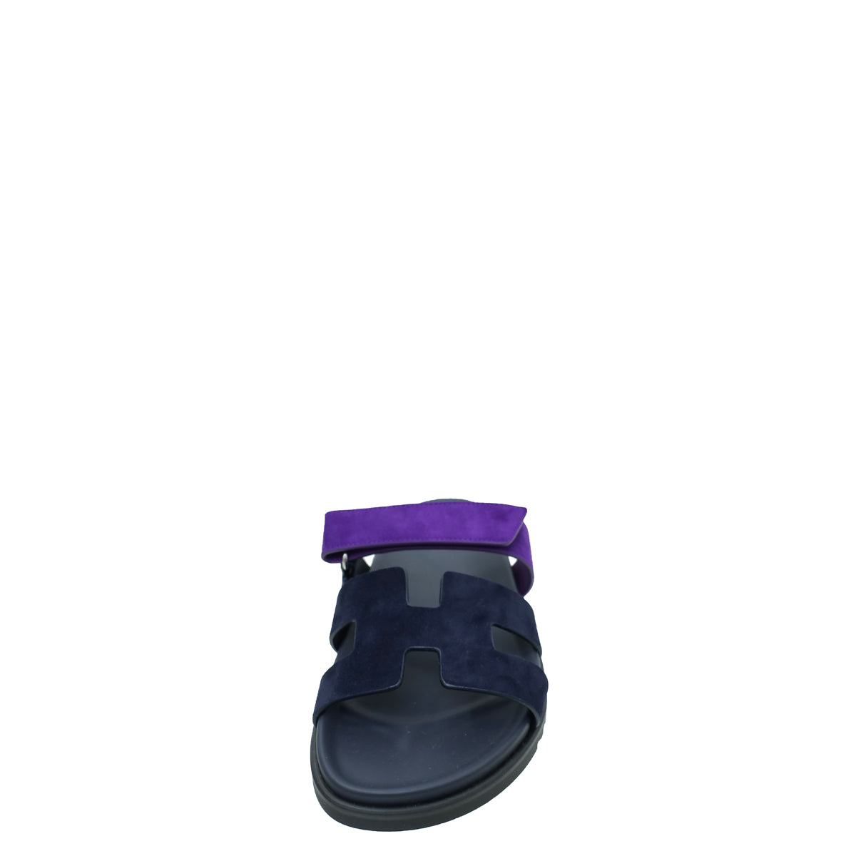 Hermes BN Suede Chypre Sandals 40