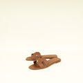 Hermes Gold Oran Sandal 40