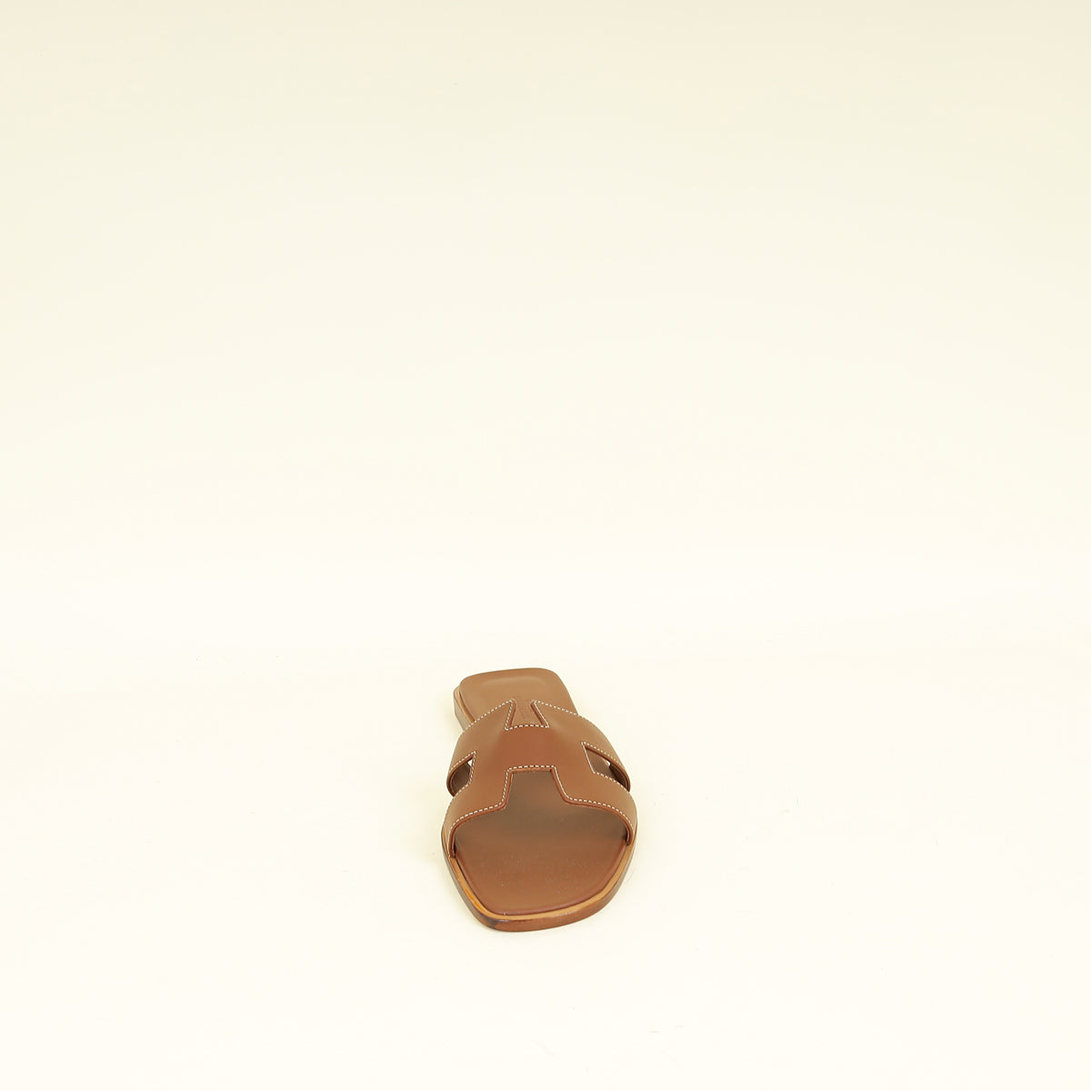 Hermes Gold Oran Sandal 40