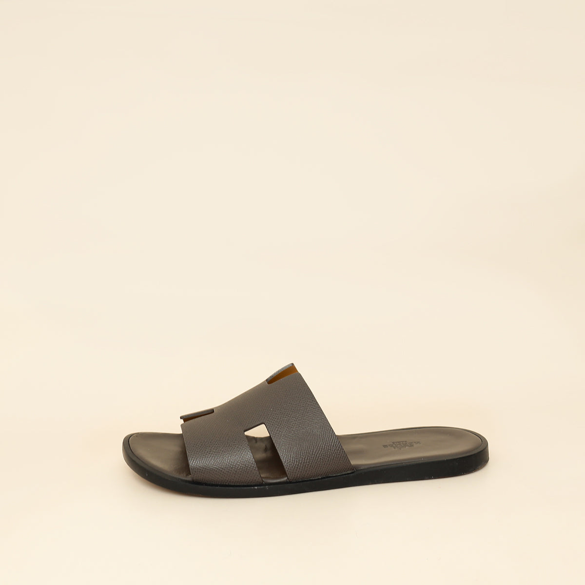 Hermes Taupe Grey Izmir Sandal 41.5