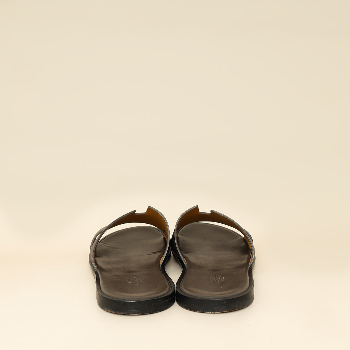 Hermes Taupe Grey Izmir Sandal 41.5